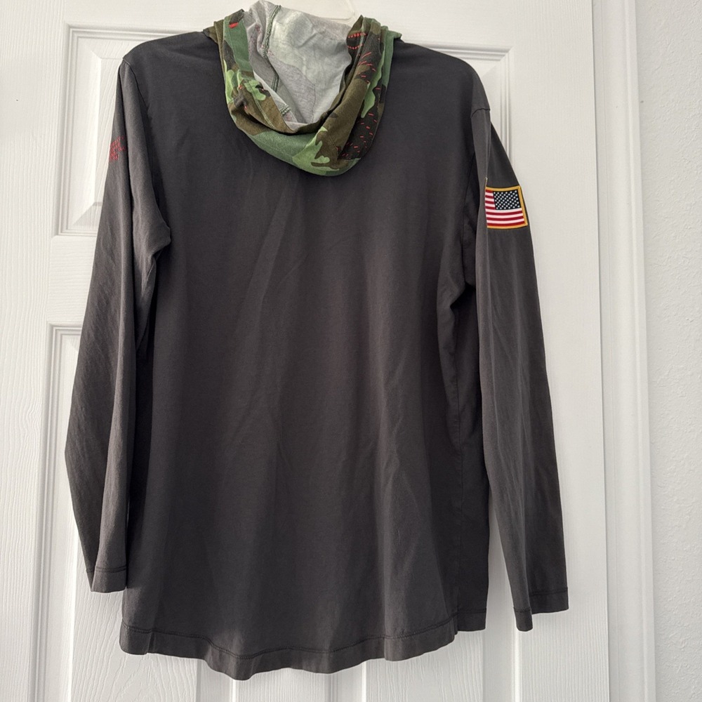Nike Hoodie Men's Medium Georgia Bulldogs Military Long Sleeve On Field Camo USA - Picture 5 of 12